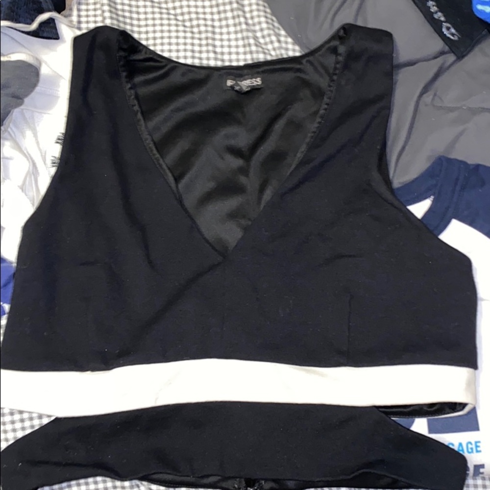 Fancy crop top